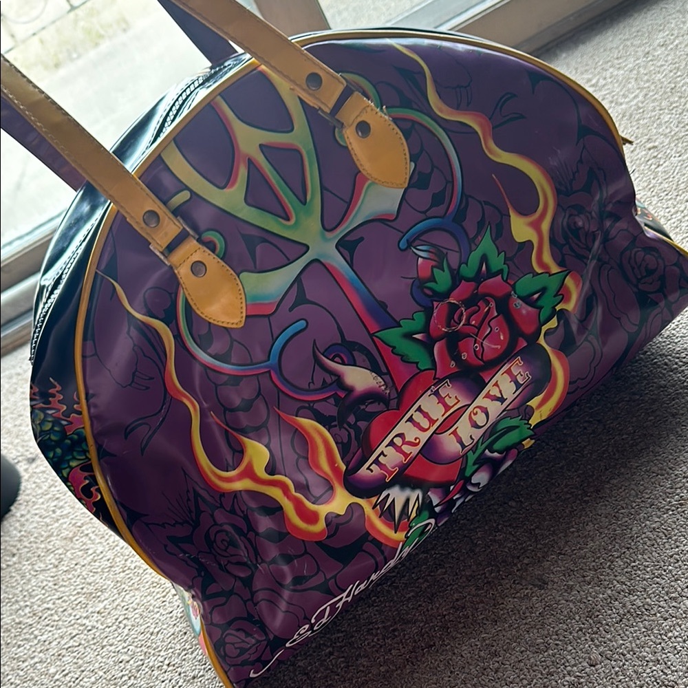 VINTAGE Ed Hardy True Love Bag.